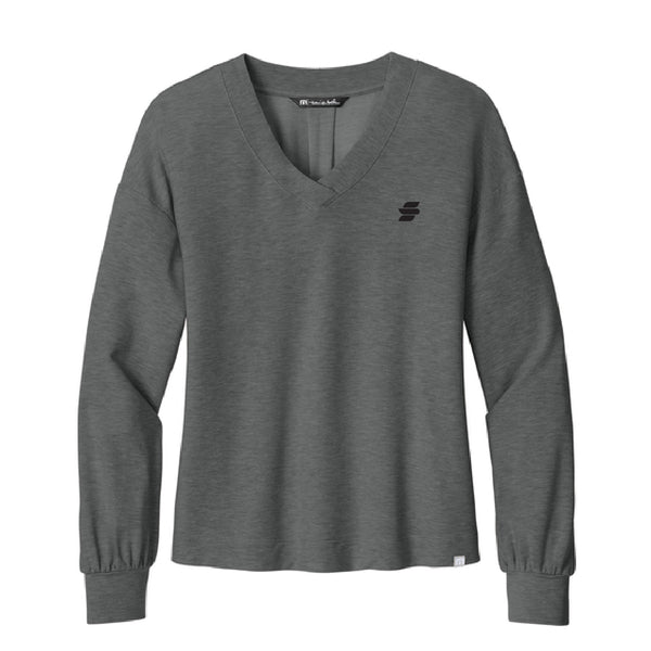 Women's TravisMathew Long Weekend V-Neck - SST