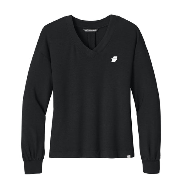 Women's TravisMathew Long Weekend V-Neck - SST